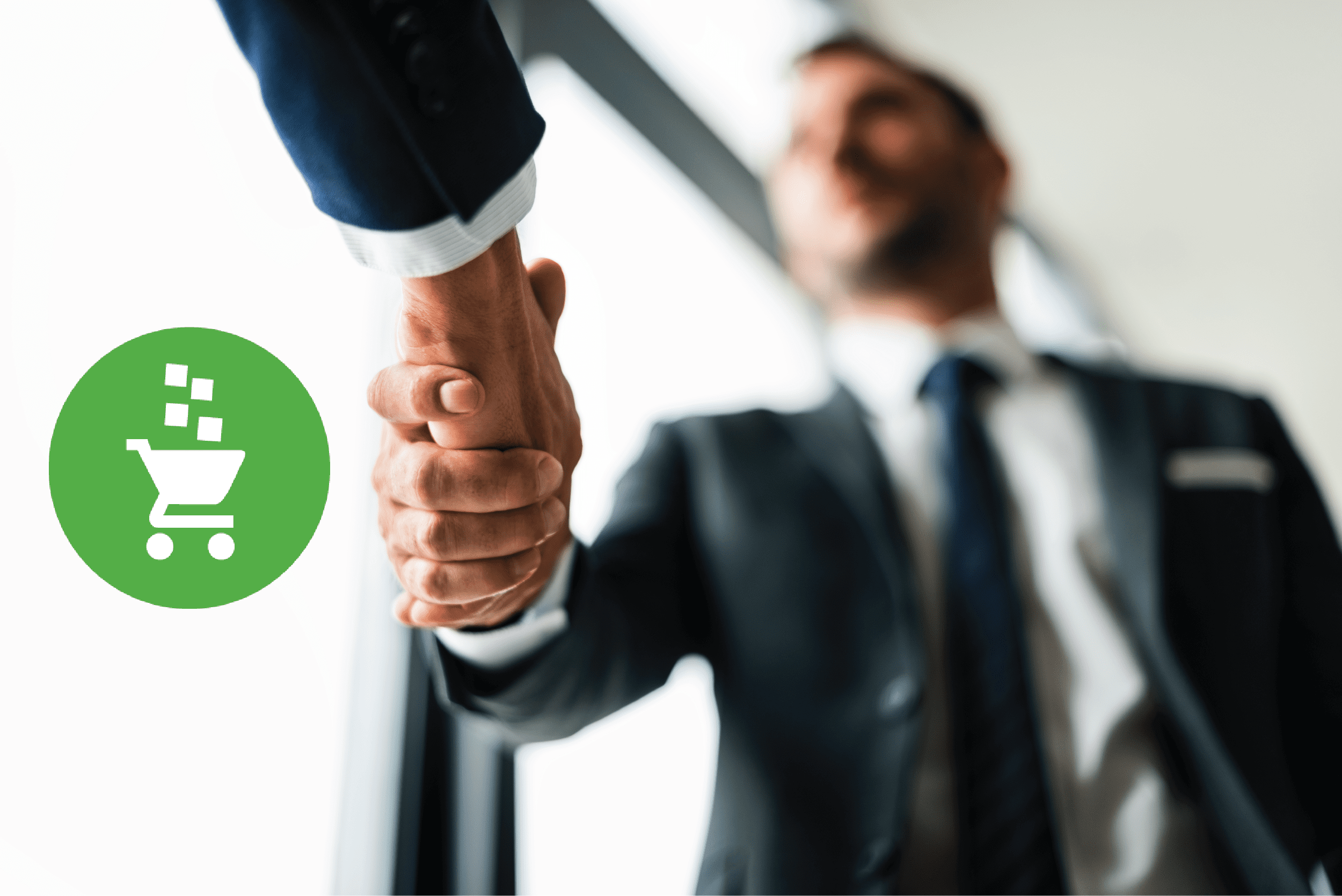 photo of two businessmen shaking hands